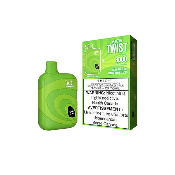 VICE Twist 8000 Puffs Disposable E Cigarette Vape - 17 Flavours