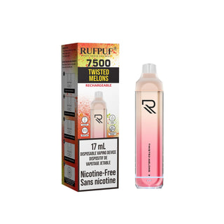 Buy twisted-melons GCore Rufpuf ZERO NICOTINE 7500 Puff Disposable eCigs - 13 Flavours