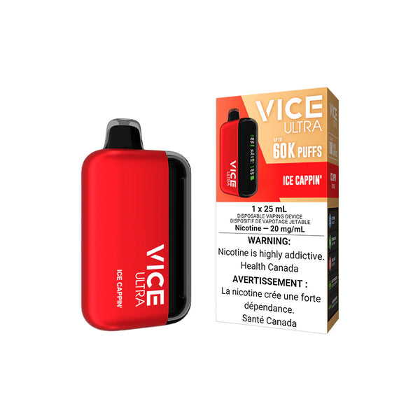 VICE Ultra 60,000 Puff Disposable Vape - 20 Flavours - Provincial Tax