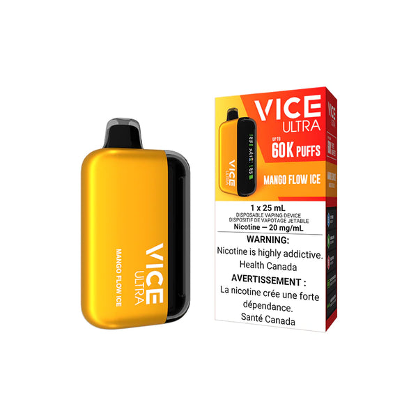 VICE Ultra 60,000 Puff Disposable Vape - 20 Flavours - Provincial Tax