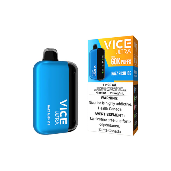 VICE Ultra 60,000 Puff Disposable Vape - 20 Flavours - Provincial Tax