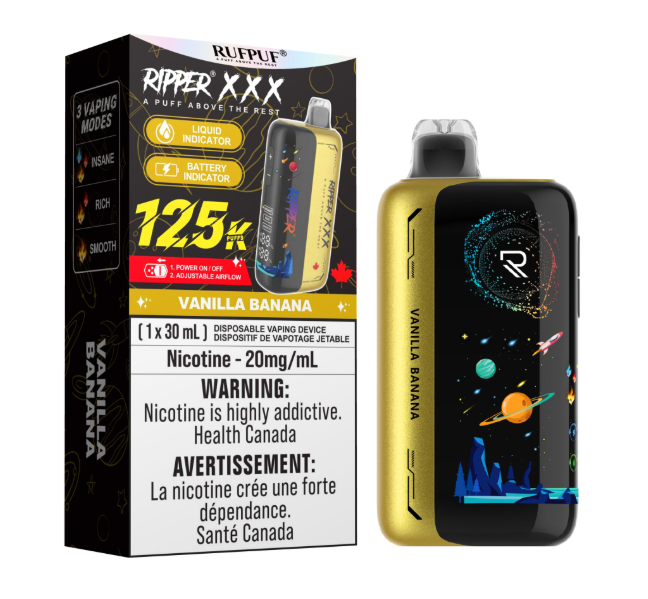 Ripper XXX 125k Disposable – Twisted Sisters Vape Shop