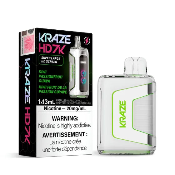 Kraze HD 7K Disposable - 10 Flavours