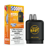 Flavour Beast Level X G2 Ultra 50K Disposable Pod - Fruity G Series - Golden Mango