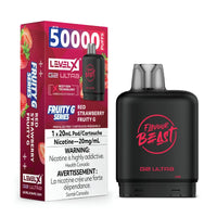 Flavour Beast Level X G2 Ultra 50K Disposable Pod - Fruity G Series - Red Strawberry