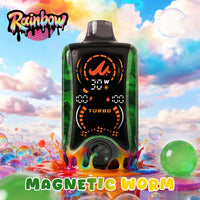 MR FOG Aura 60k Disposable - Rainbow Magnetic Worm