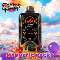 MR FOG Aura 60k Disposable - Rainbow Magnetic Rocks
