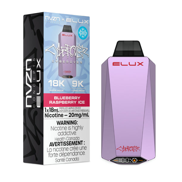 NVZN x ELUX Cyberrover 18K Puff Disposable - 10 Flavours