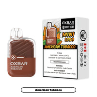 Oxbar Mini 1200 Disposable - American Tobacco