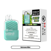 Oxbar Mini 1200 Disposable - Extreme Mint