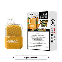 Oxbar Mini 1200 Disposable - Light Tobacco