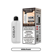 Oxbar Maglink 90K Disposable Pod - Essential Series - White Peach