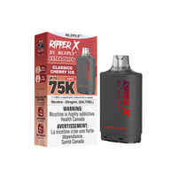 RufPuf Ripper X 75K Disposable Pod - Classico Cherry Ice