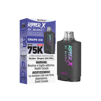 RufPuf Ripper X 75K Disposable Pod - Grape Ice