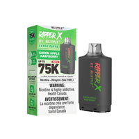 RufPuf Ripper X 75K Disposable Pod - Green Apple Raspberry