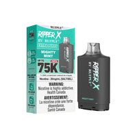 RufPuf Ripper X 75K Disposable Pod - Mighty Mint