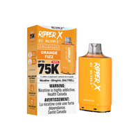 RufPuf Ripper X 75K Disposable Pod - Orange Fizz