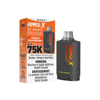 RufPuf Ripper X 75K Disposable Pod - Peach Raspberry