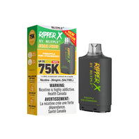 RufPuf Ripper X 75K Disposable Pod - Pineapple Kiwi Strawberry