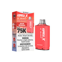 RufPuf Ripper X 75K Disposable Pod - Sour Berries*