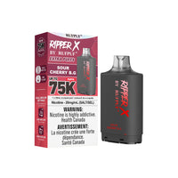 RufPuf Ripper X 75K Disposable Pod - Sour Cherry B.G