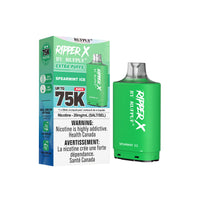 RufPuf Ripper X 75K Disposable Pod - Spearmint Ice