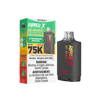 RufPuf Ripper X 75K Disposable Pod - Strawberry Banana