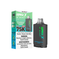 RufPuf Ripper X 75K Disposable Pod - Strawberry Raspberry Cherry