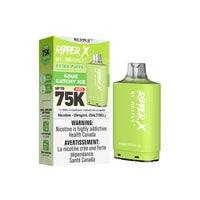 RufPuf Ripper X 75K Disposable Pod - Sour Catchy Ice