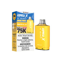 RufPuf Ripper X 75K Disposable Pod - White G.B