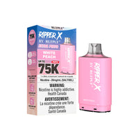 RufPuf Ripper X 75K Disposable Pod - White Peach