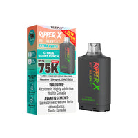 RufPuf Ripper X 75K Disposable Pod - Citrus Berry Punch