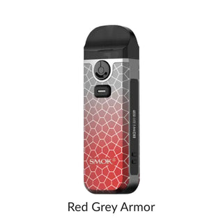 Buy red-grey-armor SMOK NORD 4 POD KIT