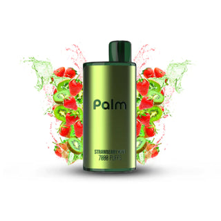 Buy strawberry-kiwi Pop Hit Palm 7000 Puff Disposable - 15 Flavours
