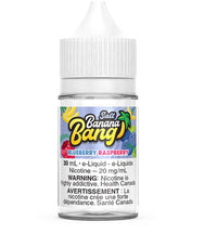 Blue Raspberry SALTS by Banana Bang - Twisted Sisters Vape Shop