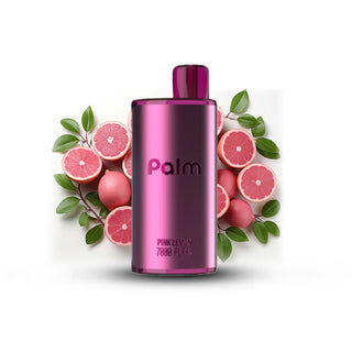 Buy pink-lemon Pop Hit Palm 7000 Puff Disposable - 15 Flavours