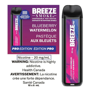 Breeze PRO Disposable Nicotine Vape - 30 Flavours