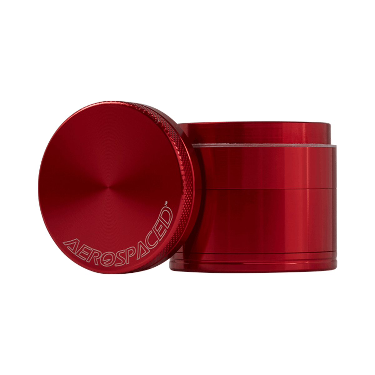 AEROSPACED 1.6" (40mm) 4 Piece Grinder - Twisted Sisters Vape Shop