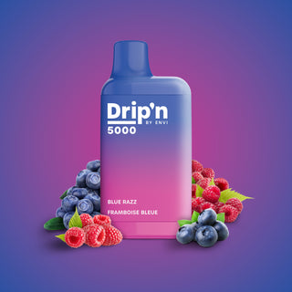 Buy blue-razz Drip&#39;n By Envi 5000 Puff - 19 Flavours