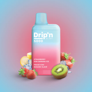Buy strawberry-kiwi-banana-ice Drip&#39;n By Envi 5000 Puff - 19 Flavours