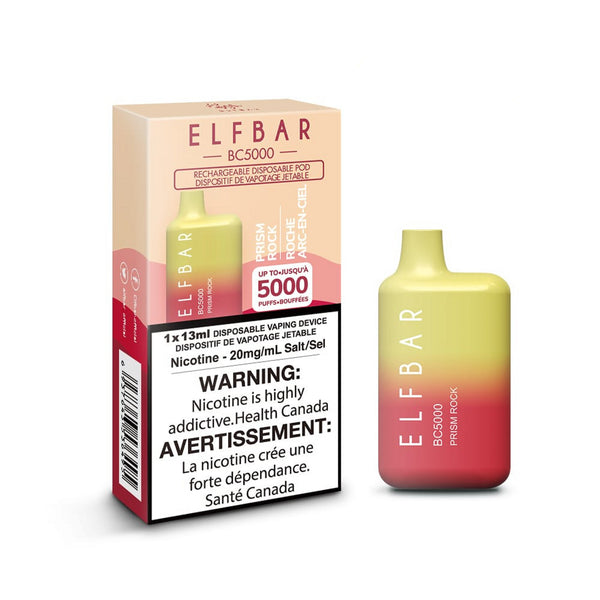 ELFBAR 5000 Puffs E Cigarette Disposable Vape - 28 Flavours