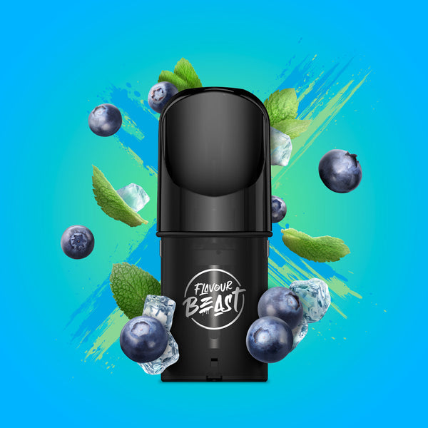 Flavour Beast Blessed Blueberry Mint ice (STLTH Compatible)