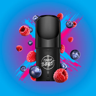 Flavour Beast Bomb Blue Razz (STLTH Compatible) - Twisted Sisters Vape Shop