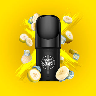 Flavour Beast Bussin Banana Iced (STLTH Compatible) - Twisted Sisters Vape Shop