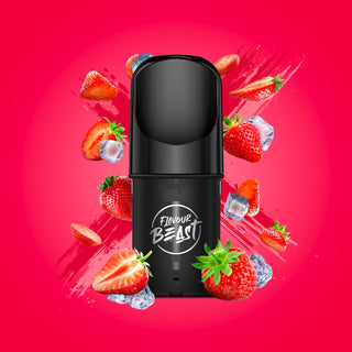 Flavour Beast Sic Strawberry Iced (STLTH Compatible) - Twisted Sisters Vape Shop