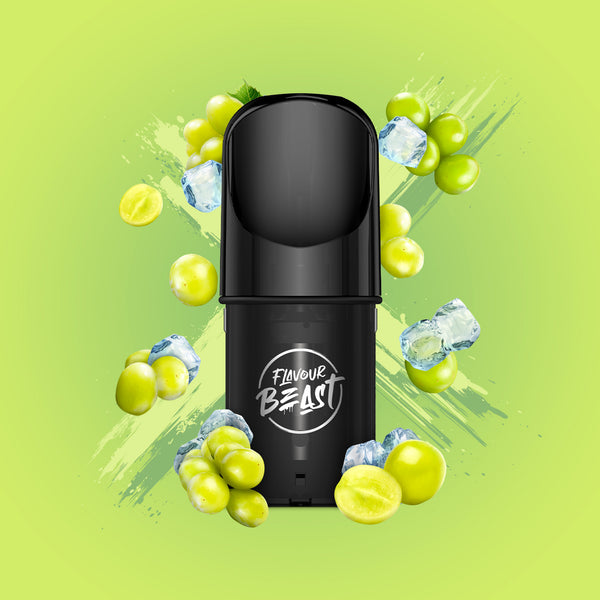 Flavour Beast Blazin' Wild White Grape Iced (STLTH Compatible) - Twisted Sisters Vape Shop