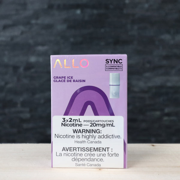 ALLO Sync Grape Ice (STLTH Compatible) - Twisted Sisters Vape Shop
