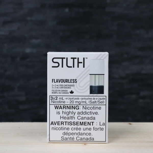 STLTH Flavourless e cigarette juice available at Twisted Sisters Vape Shop near you
