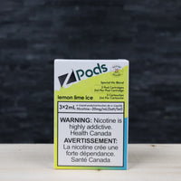 Z PODS Lemon Lime Ice by Z labs - Twisted Sisters Vape Shop