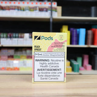 Z PODS Peach Apricot by Z labs - Twisted Sisters Vape Shop